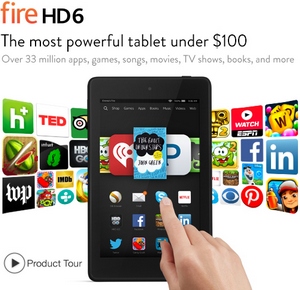 how toput your info on an older kindle fire